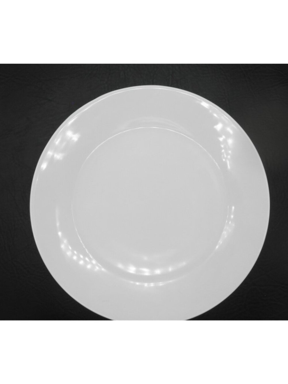 IKEA 17208 White Dinner Plates Set of 4 Made in Turkey 10.25 Inches Slanted Rim - Picture 4 of 7